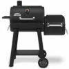 Broil King Smoke Offset 500 Smoker 26-Inch Charcoal Grill -BBQDIRECT Shop Broil King 955050 Smoke Offset 500 Smoker 26 Inch Charcoal Grill