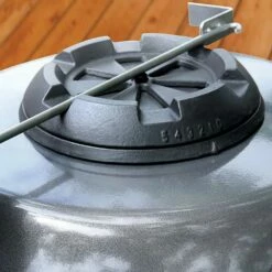 Broil King Keg 5000 Steel Charcoal Kamado Grill 21 Broil King Keg 5000 Steel Charcoal Kamado Grill -BBQDIRECT Shop Broil King Keg 5000 Steel Charcoal Kamado Grill 911470 Top Damper