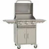 Bull BBQ 24-Inch 3-Burner Freestanding Natural Gas Commercial Style Flat Top Griddle -BBQDIRECT Shop Bull BBQ 24 Inch Freestanding Propane Gas Commercial Style Flattop Griddle 73008
