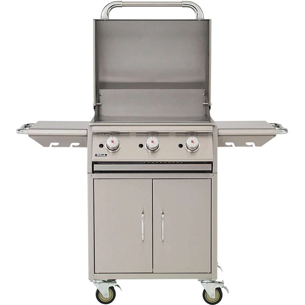 Bull BBQ 24-Inch 3-Burner Freestanding Propane Gas Commercial Style Flat Top Griddle 10 Bull BBQ 24-Inch 3-Burner Freestanding Propane Gas Commercial Style Flat Top Griddle - Image 8