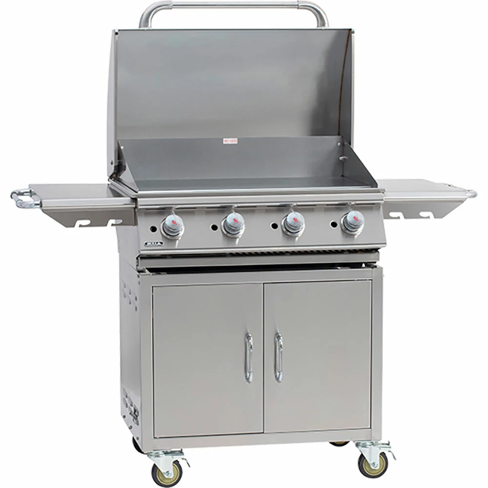 Bull BBQ 30-Inch 4-Burner Freestanding Natural Gas Commercial Style Flat Top Griddle 3 Bull BBQ 30-Inch 4-Burner Freestanding Natural Gas Commercial Style Flat Top Griddle