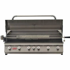 Bull BBQ Diablo 47-Inch 6-Burner Built-In Natural Gas Grill With Rear Infrared Burner -BBQDIRECT Shop Bull BBQ Diablo 46 Inch 6 Burner Built In Natural Gas Grill with Rear Infrared Burner 62649 Open
