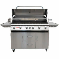 Bull BBQ Diablo 47-Inch 6-Burner Freestanding Propane Gas Grill With Rear Infrared Burner