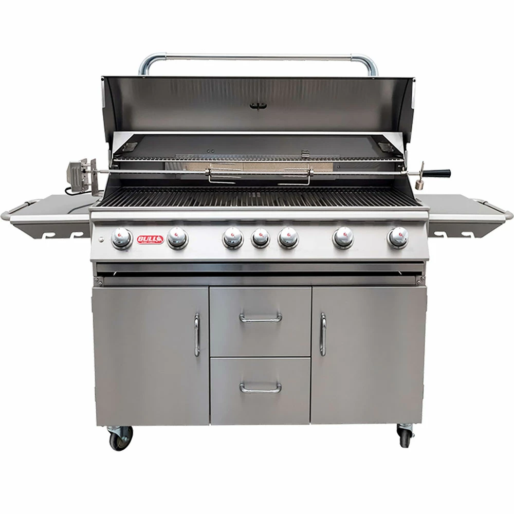 Bull BBQ Diablo 47-Inch 6-Burner Freestanding Propane Gas Grill With Rear Infrared Burner 3 Bull BBQ Diablo 47-Inch 6-Burner Freestanding Propane Gas Grill With Rear Infrared Burner