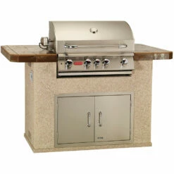 Bull BBQ Fully-Assembled 5 Ft. Master-Q BBQ Island With 30-Inch Angus Grill And 30-Inch Double Door - Stucco Base And Tile Countertop 15 Bull BBQ Fully-Assembled 5 Ft. Master-Q BBQ Island With 30-Inch Angus Grill And 30-Inch Double Door - Stucco Base And Tile Countertop -BBQDIRECT Shop Bull BBQ Fully Assembled 5 Ft Master Q Outdoor Kitchen Island 31004 BBQGrills com Closed Updated