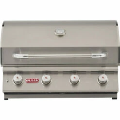 Bull BBQ Lonestar Select 30-Inch 4-Burner Built-In Propane Gas Grill -BBQDIRECT Shop Bull BBQ Lonestar Select 30 Inch 4 Burner Built In Natural Gas Grill 87049 Front View