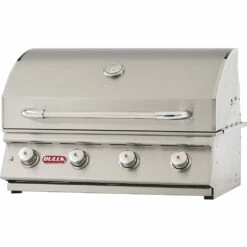 Bull BBQ Lonestar Select 30-Inch 4-Burner Built-In Propane Gas Grill -BBQDIRECT Shop Bull BBQ Lonestar Select 30 Inch 4 Burner Built In Natural Gas Grill 87049 Left Angle