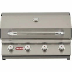 Bull BBQ Outlaw 30-Inch 4-Burner Built-In Propane Gas Grill -BBQDIRECT Shop Bull BBQ Outlaw 30 Inch 4 Burner Built In Natural Gas Grill 26039 Front View Closed