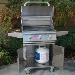 Bull BBQ Steer Premium 25-Inch 3-Burner Freestanding Propane Gas Grill -BBQDIRECT Shop Bull BBQ Steer Premium 25 Inch 3 Burner Freestanding Propane Gas Grill 69101 Lifestyle Open 2