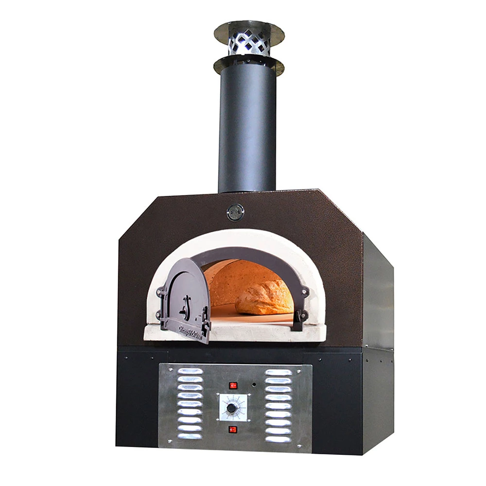 Chicago Brick Oven CBO-750 Hybrid Countertop Residential Outdoor Pizza Oven With Skirt - Copper - Natural Gas 3 Chicago Brick Oven CBO-750 Hybrid Countertop Residential Outdoor Pizza Oven With Skirt - Copper - Natural Gas
