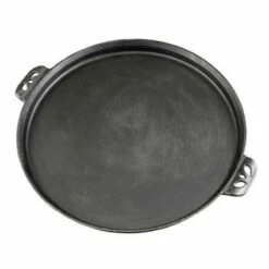 Camp Chef 14-Inch Pre-Seasoned Cast Iron Pizza Pan