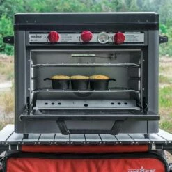 Camp Chef Deluxe Outdoor Propane Gas Oven -BBQDIRECT Shop COVEND CIMP6 PrettyInk 24