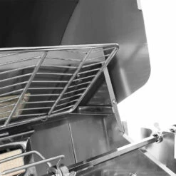 Cal Flame Convection Series 40-Inch 5-Burner Built-In Propane Gas Grill With Infrared Backburner -BBQDIRECT Shop Cal Flame Convection Series 40 Inch 5 Burner Built In Propane Gas Grill BBQ18875CP Warming Rack Up