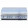 Cal Flame P Series 48-Inch 6-Burner Built-In Propane Gas Grill With Infrared Backburner -BBQDIRECT Shop Cal Flame P Series 48 Inch 6 Burner Built In Propane Gas Grill BBQ19P06 Closed