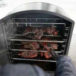 Camp Chef 15-Inch XXL Wi-Fi & Bluetooth Controlled Pellet BBQ Smoker -BBQDIRECT Shop Camp Chef 15 Inch XXL Wi Fi Controlled Pellet Smoker PGVXXL Lifestyle