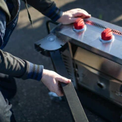 Camp Chef 30-Inch 4-Burner Freestanding / Countertop Propane Gas Commercial Style Flat Top Griddle -BBQDIRECT Shop Camp Chef 30 Inch 4 Burner Tabletop Freestanding Flat Top Griddle FTG600P Foldable Legs