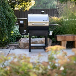 Camp Chef Woodwind 24 Wi-Fi & Bluetooth Controlled 24-Inch Pellet Grill 16 Camp Chef Woodwind 24 Wi-Fi & Bluetooth Controlled 24-Inch Pellet Grill -BBQDIRECT Shop Camp Chef Woodwind 24 Wi Fi and Bluetooth Pellet Grill PG24CL Lifestyle Front View