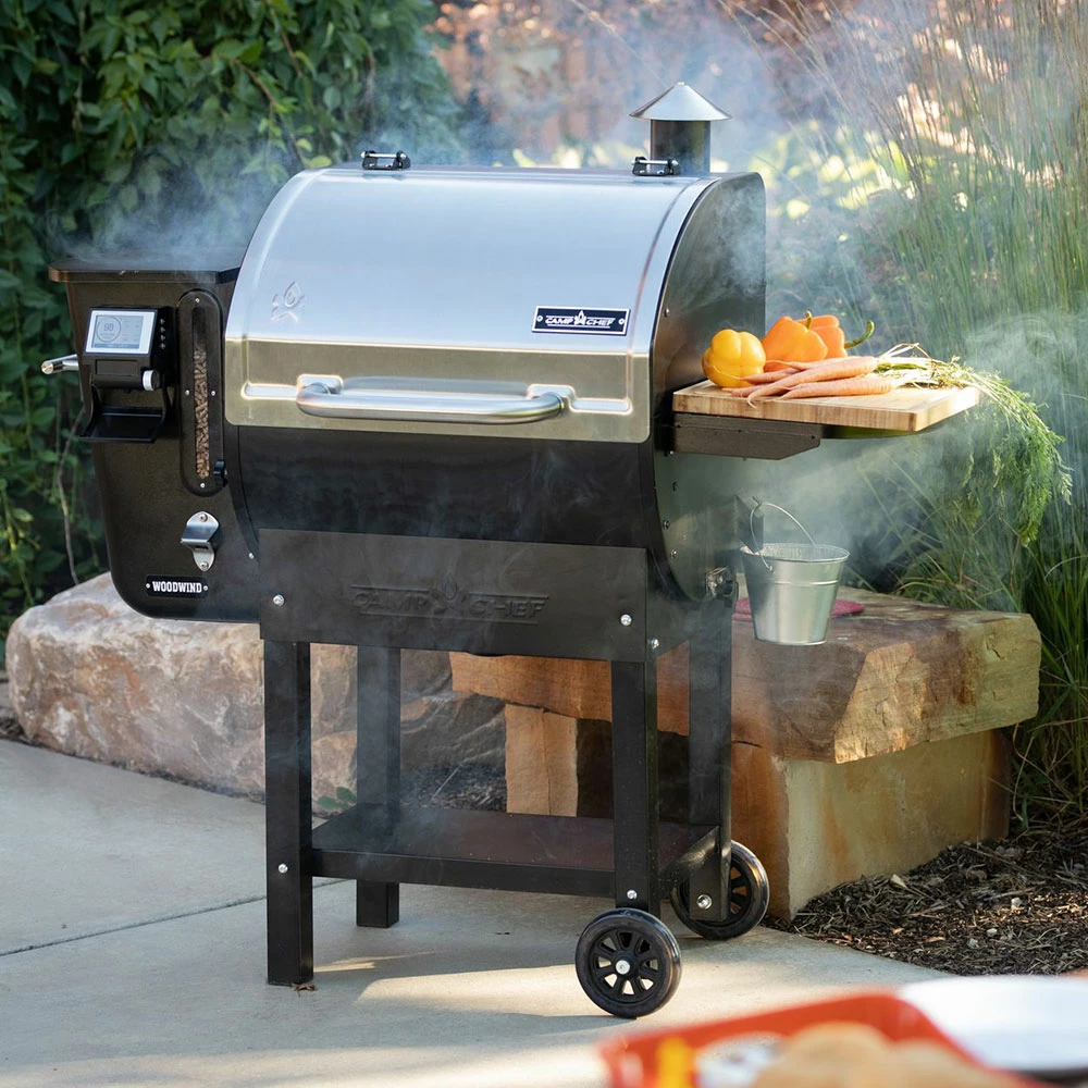 Camp Chef Woodwind 24 Wi-Fi & Bluetooth Controlled 24-Inch Pellet Grill 5 Camp Chef Woodwind 24 Wi-Fi & Bluetooth Controlled 24-Inch Pellet Grill - Image 3