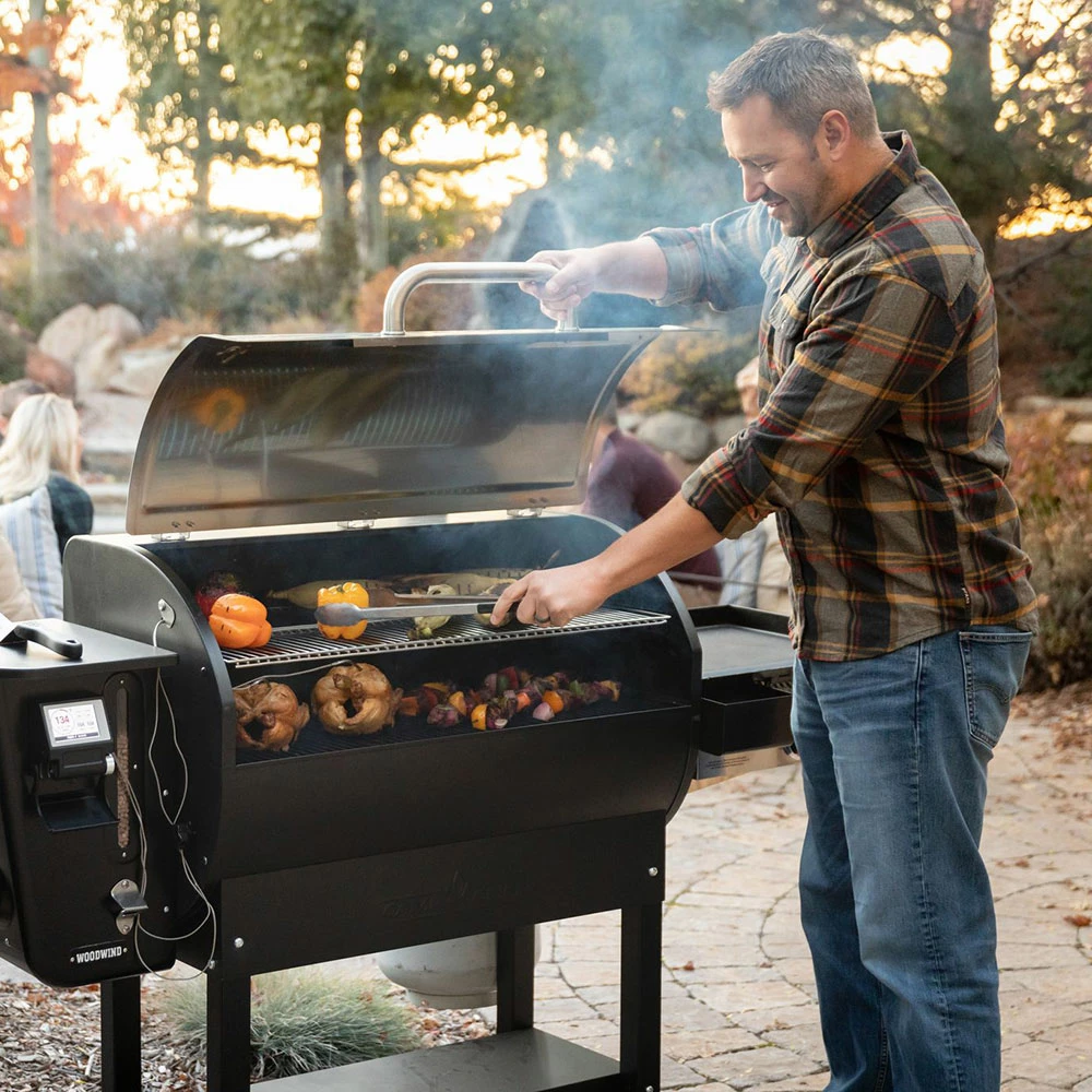 Camp Chef Woodwind 36 Wi-Fi & Bluetooth Controlled 36-Inch Pellet Grill 7 Camp Chef Woodwind 36 Wi-Fi & Bluetooth Controlled 36-Inch Pellet Grill - Image 5