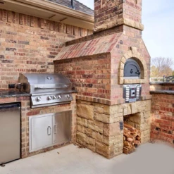 Chicago Brick Oven CBO-750 Hybrid Built-In Residential Outdoor DIY Pizza Oven Kit - Natural Gas 14 Chicago Brick Oven CBO-750 Hybrid Built-In Residential Outdoor DIY Pizza Oven Kit - Natural Gas -BBQDIRECT Shop Chicago Brick Oven CBO 750 Hybrid Built In Residential Outdoor DIY Pizza Oven Kit Natural Gas CBO O KIT 750 HYB NG Lifestyle 1