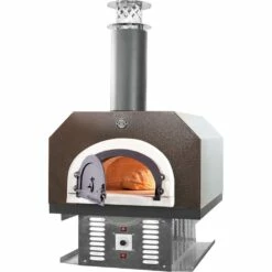 Chicago Brick Oven CBO-750 Hybrid Countertop Residential Outdoor Pizza Oven - Copper - Propane Gas