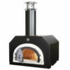 Chicago Brick Oven CBO-500 Countertop Wood-Fired Residential Outdoor Pizza Oven - Black -BBQDIRECT Shop Chicago Brick Oven CBO O CT 500SB Countertop Wood Fired Residential Outdoor Pizza Oven Black