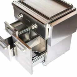 Coyote 30-Inch 2-Burner Freestanding Natural Gas Commercial Style Flat Top Griddle -BBQDIRECT Shop Coyote 30 Inch Freestanding Flat Top Propane Gas Griddle C1FTG30LP Open Cart