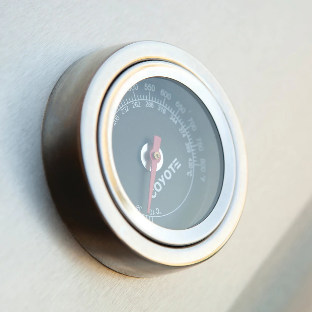 Coyote 50-Inch 2-Burner Freestanding Natural Gas/Charcoal Dual Fuel Hybrid Grill 11 Coyote 50-Inch 2-Burner Freestanding Natural Gas/Charcoal Dual Fuel Hybrid Grill - Image 9