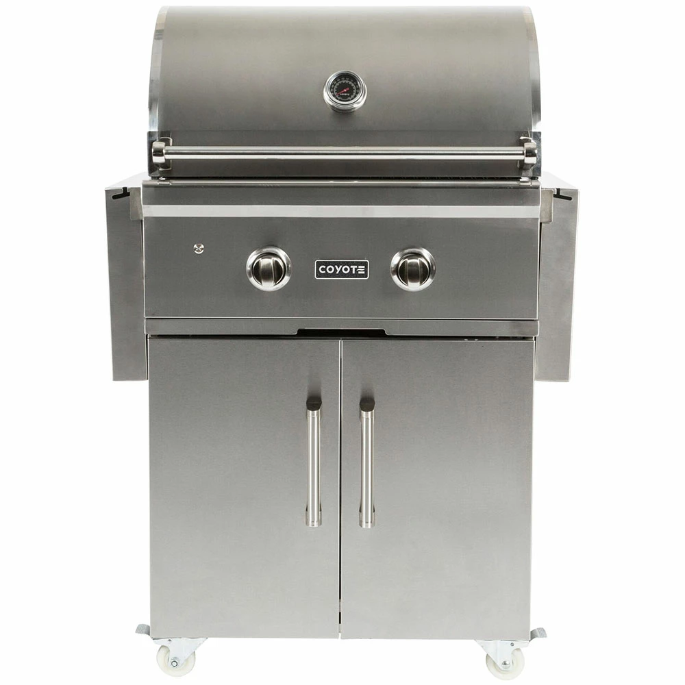 Coyote C-Series 28-Inch 2-Burner Freestanding Propane Gas Grill 3 Coyote C-Series 28-Inch 2-Burner Freestanding Propane Gas Grill
