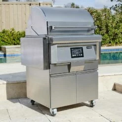 Coyote Touch-Screen Controlled 36-Inch 304 Stainless Steel Freestanding Pellet Grill 13 Coyote Touch-Screen Controlled 36-Inch 304 Stainless Steel Freestanding Pellet Grill -BBQDIRECT Shop Coyote C1P36 FS Touch Screen Controlled 36 Inch 304 Stainless Steel Freestanding Pellet Grill Lifestyle