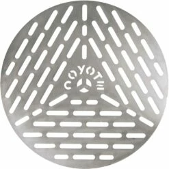 Coyote 18-Inch Asado Ceramic Kamado Grill With Stainless Steel Cart -BBQDIRECT Shop Coyote Grill 18 Inch Asado Ceramic Kamado Grill C1CHCS FS Laser Cut Cooking Grate