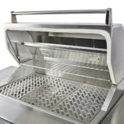 Coyote Touch-Screen Controlled 36-Inch 304 Stainless Steel Built-In Pellet Grill -BBQDIRECT Shop Coyote Pellet Grill Warming Rack