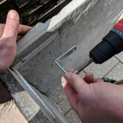 Coyote Ready-To-Assemble 6 Ft. Outdoor Kitchen Island For Propane Gas Grill And Access Door - Gray Stacked Stone 21 Coyote Ready-To-Assemble 6 Ft. Outdoor Kitchen Island For Propane Gas Grill And Access Door - Gray Stacked Stone -BBQDIRECT Shop Coyote Ready To Assemble 3 Ft Outdoor Kitchen Island with 18 Inch Electric Grill and Access Door Gray Stacked Stone RTAC E3F SG Installation