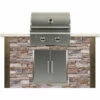 Coyote Ready-To-Assemble 5 Ft. Outdoor Kitchen Island For Natural Gas Grill And Access Door - Brown Stacked Stone 2 Coyote Ready-To-Assemble 5 Ft. Outdoor Kitchen Island For Natural Gas Grill And Access Door - Brown Stacked Stone -BBQDIRECT Shop Coyote Ready To Assemble 5 Ft Outdoor Kitchen Island Brown Stacked Stone RTAC G5 SB