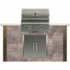 Coyote Ready-To-Assemble 5 Ft. Outdoor Kitchen Island For Natural Gas Grill And Access Door - Brown Weathered Wood 2 Coyote Ready-To-Assemble 5 Ft. Outdoor Kitchen Island For Natural Gas Grill And Access Door - Brown Weathered Wood -BBQDIRECT Shop Coyote Ready To Assemble 5 Ft Outdoor Kitchen Island Brown Weathered Wood RTAC G5 WB