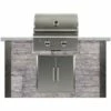 Coyote Ready-To-Assemble 5 Ft. Outdoor Kitchen Island For Propane Gas Grill And Access Door - Gray Weathered Wood 1 Coyote Ready-To-Assemble 5 Ft. Outdoor Kitchen Island For Propane Gas Grill And Access Door - Gray Weathered Wood -BBQDIRECT Shop Coyote Ready To Assemble 5 Ft Outdoor Kitchen Island Gray Weathered Wood RTAC G5 WG