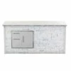Coyote Ready-To-Assemble 8 Ft. Outdoor Kitchen Island For Door & Drawer Combo On Left - White Stacked Stone 1 Coyote Ready-To-Assemble 8 Ft. Outdoor Kitchen Island For Door & Drawer Combo On Left - White Stacked Stone -BBQDIRECT Shop Coyote Ready To Assemble 8 Ft Outdoor Kitchen Island for Door and Drawer Combo on Left White Stacked Stone RTAC B8 SL SW