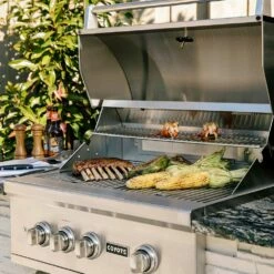 Coyote S-Series 30-Inch 3-Burner Built-In Propane Gas Grill With RapidSear Infrared Burner And Rotisserie 14 Coyote S-Series 30-Inch 3-Burner Built-In Propane Gas Grill With RapidSear Infrared Burner And Rotisserie -BBQDIRECT Shop Coyote S Series 30 inch 3 Burner Built In Propane Gas Grill with RapidSear Infrared Burner and Rotisserie C2SL30LP Lifestyle