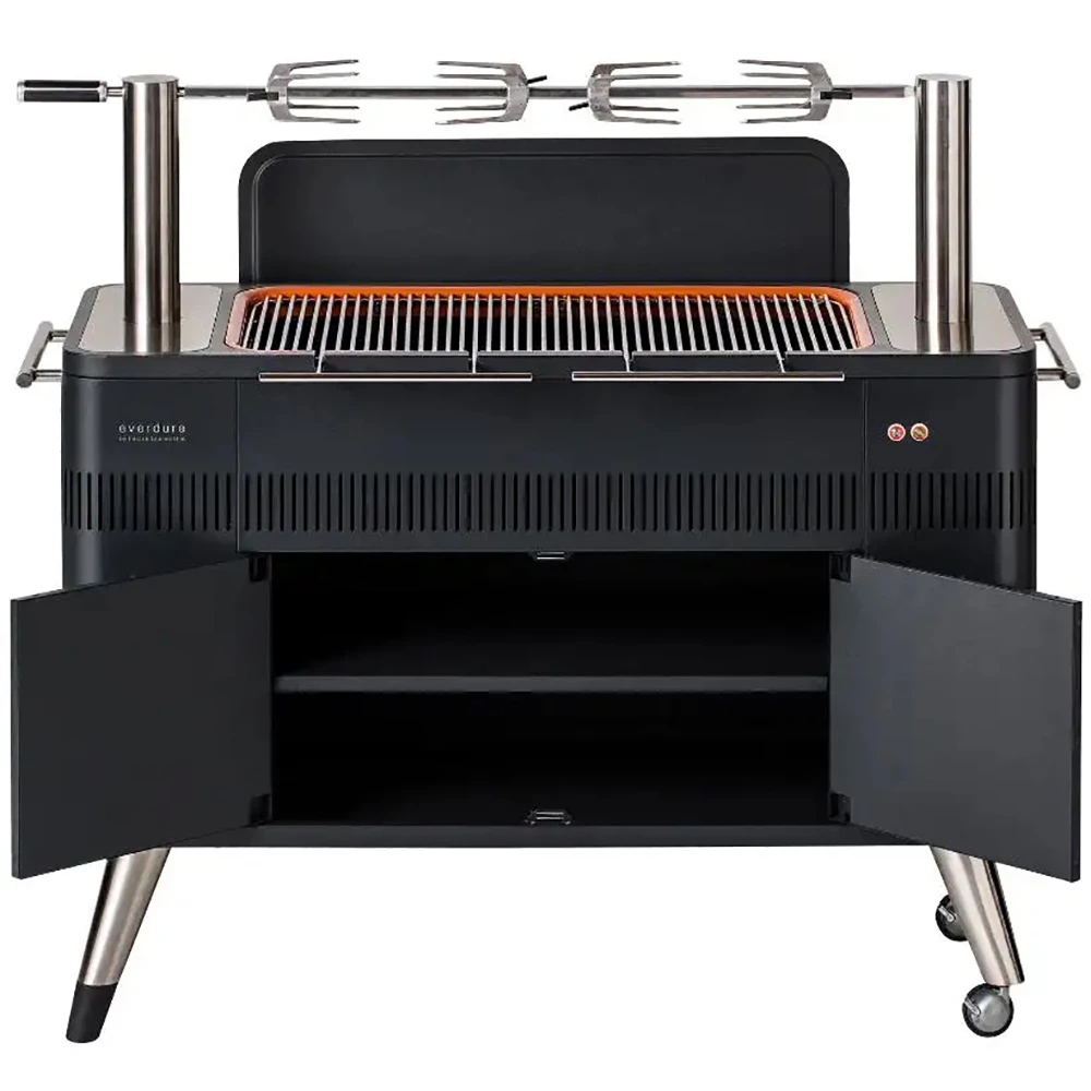 Everdure By Heston HUB 54-Inch Freestanding Charcoal Grill With Rotisserie 7 Everdure By Heston HUB 54-Inch Freestanding Charcoal Grill With Rotisserie - Image 5