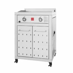 Fuego Grills 27-Inch 2-Burner Freestanding Propane Gas Commercial Style Flat Top Griddle -BBQDIRECT Shop F27S Griddle 2