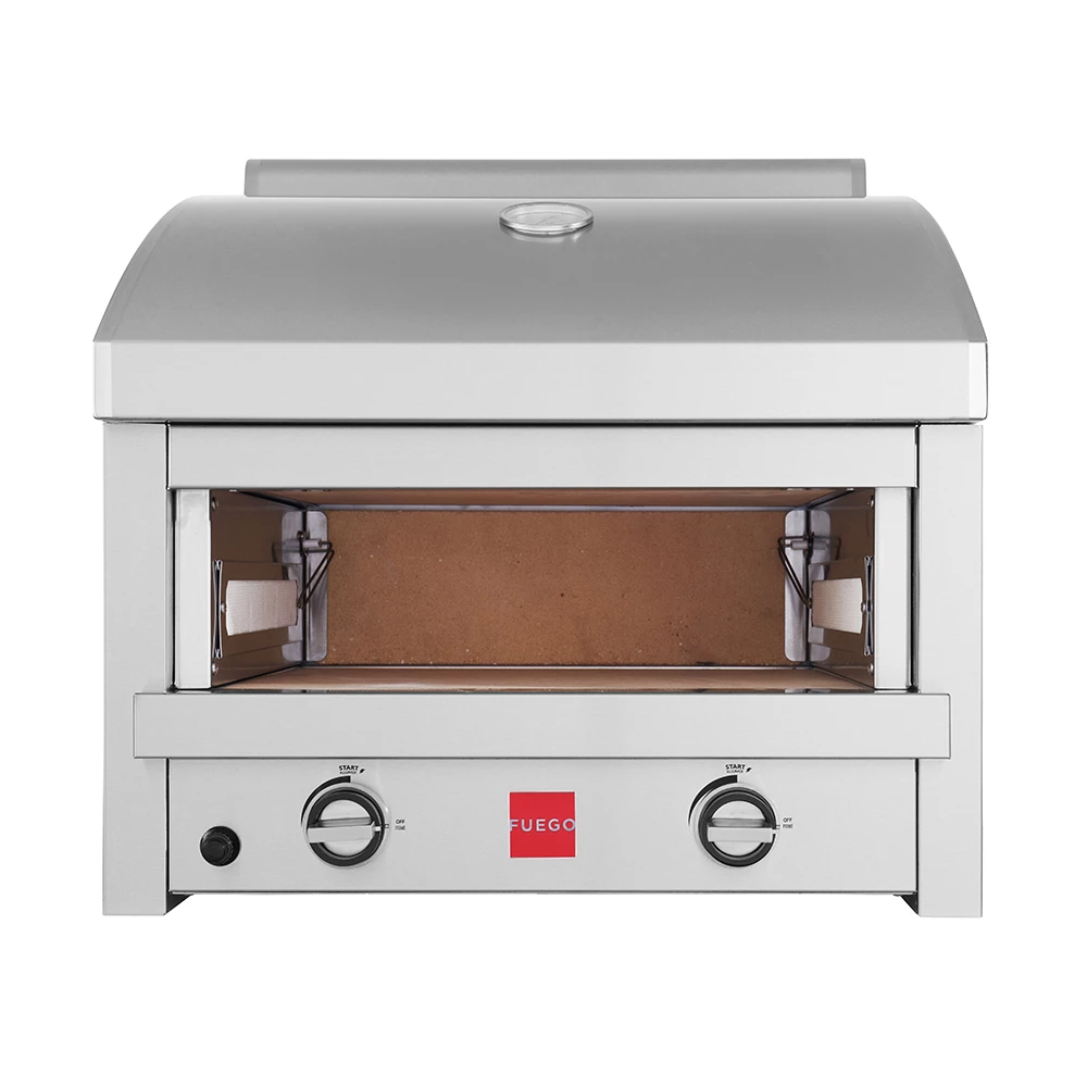 Fuego Grills 27-Inch Countertop Propane Gas Outdoor Pizza Oven 3 Fuego Grills 27-Inch Countertop Propane Gas Outdoor Pizza Oven