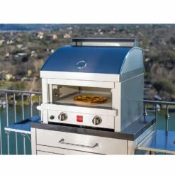 Fuego Grills 27-Inch Countertop Propane Gas Outdoor Pizza Oven 17 Fuego Grills 27-Inch Countertop Propane Gas Outdoor Pizza Oven -BBQDIRECT Shop F27S Pizza lifestyle 2