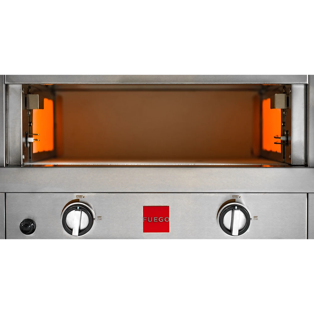 Fuego Grills 27-Inch Countertop Propane Gas Outdoor Pizza Oven 11 Fuego Grills 27-Inch Countertop Propane Gas Outdoor Pizza Oven - Image 9