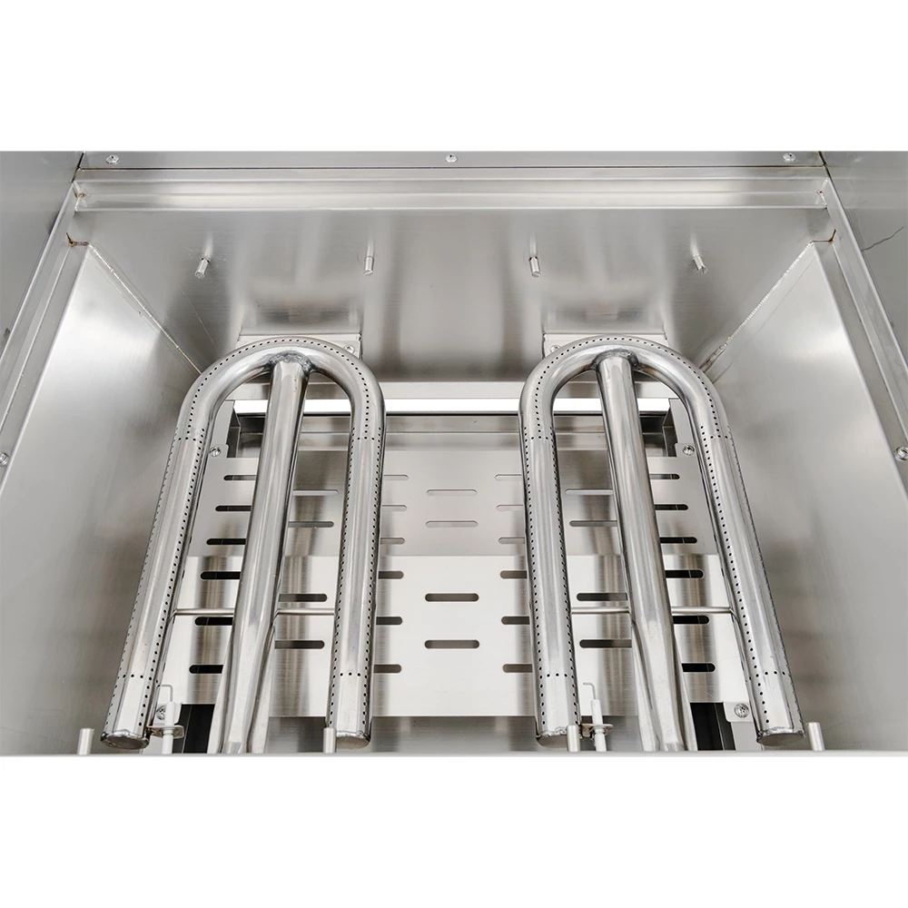 Fuego Grills 27-Inch 2-Burner Built-In Natural Gas Commercial Style Flat Top Griddle 9 Fuego Grills 27-Inch 2-Burner Built-In Natural Gas Commercial Style Flat Top Griddle - Image 7