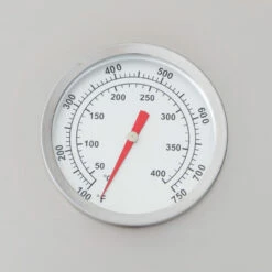 Fuego Grills Pro 36-Inch 3-Burner Freestanding Natural Gas Grill With Rear Infrared Burner And Interior Lighting -BBQDIRECT Shop F27S temp gauge 1