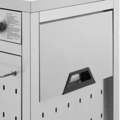 Fuego Grills Pro 36-Inch 3-Burner Freestanding Natural Gas Grill With Rear Infrared Burner And Interior Lighting -BBQDIRECT Shop F36S PRO folded