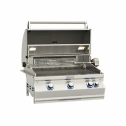 Fire Magic Aurora A660i 30-Inch 3-Burner Built-In Natural Gas Grill With Rear Burner And Infrared Burner 13 Fire Magic Aurora A660i 30-Inch 3-Burner Built-In Natural Gas Grill With Rear Burner And Infrared Burner -BBQDIRECT Shop FM A660i Built In Grill Open