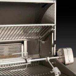 Fire Magic Aurora A790i 36-Inch 3-Burner Built-In Natural Gas Grill With Rear Burner And Magic View Window 20 Fire Magic Aurora A790i 36-Inch 3-Burner Built-In Natural Gas Grill With Rear Burner And Magic View Window -BBQDIRECT Shop FM Closeup Aurora 2 Position Warming Rack