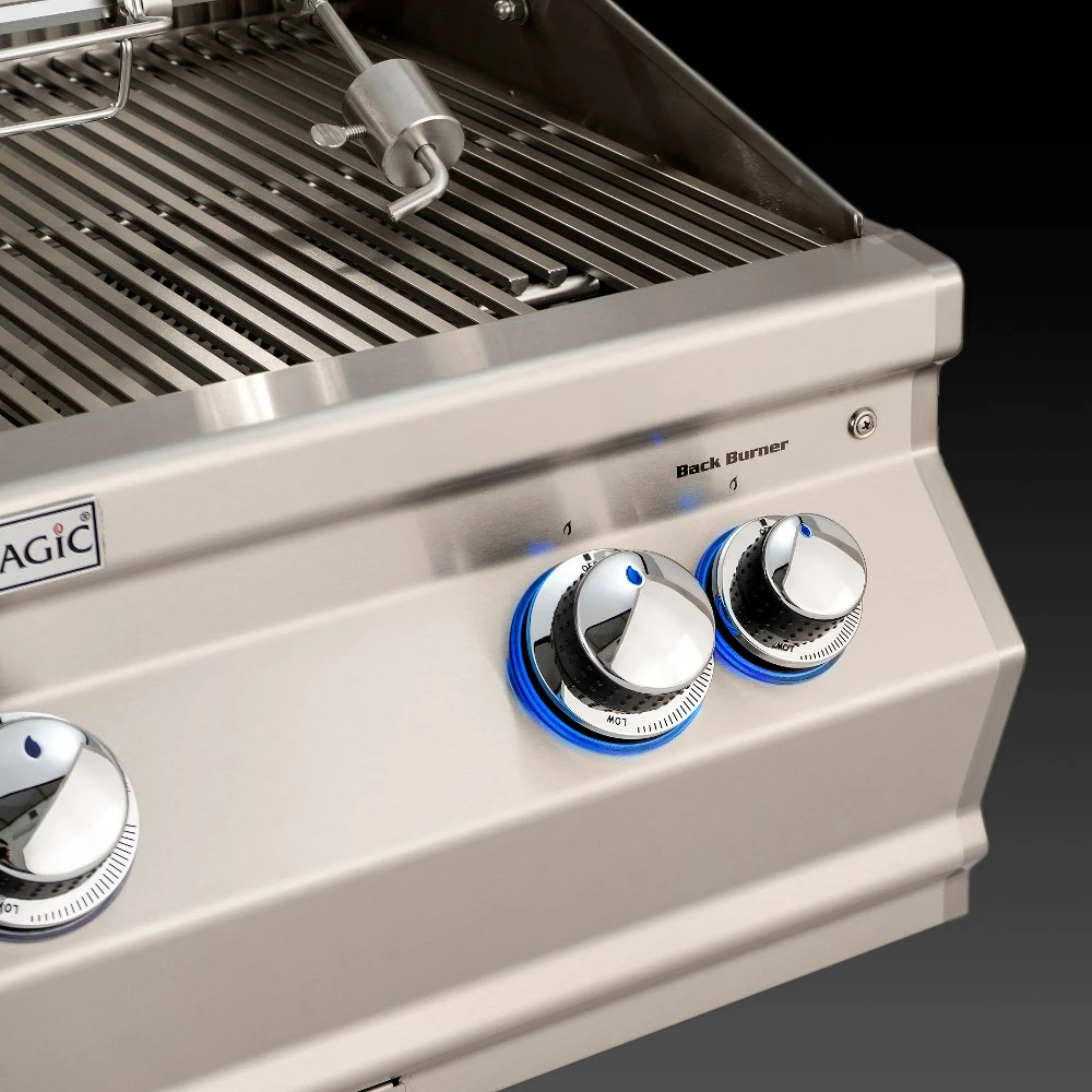 Fire Magic Aurora A660i 30-Inch 3-Burner Built-In Natural Gas Grill With Rear Burner And Infrared Burner 8 Fire Magic Aurora A660i 30-Inch 3-Burner Built-In Natural Gas Grill With Rear Burner And Infrared Burner - Image 6