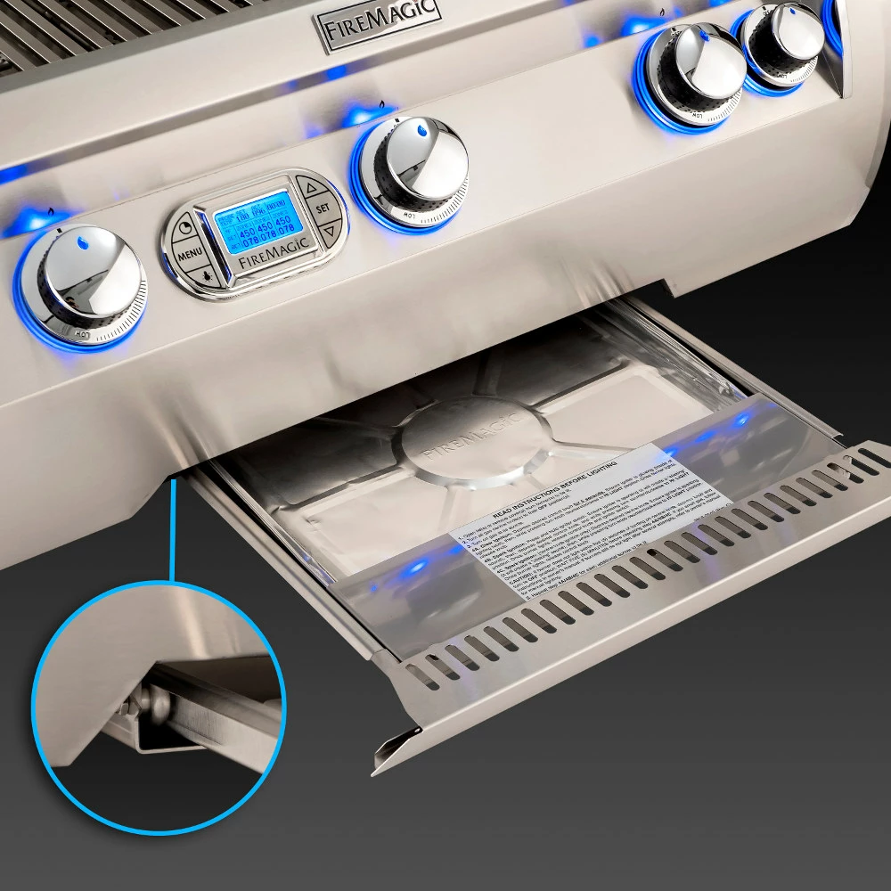 Fire Magic Echelon Diamond E1060i 48-Inch 4-Burner Built-In Natural Gas Grill With Digital Thermometer And Rear Burner 12 Fire Magic Echelon Diamond E1060i 48-Inch 4-Burner Built-In Natural Gas Grill With Digital Thermometer And Rear Burner - Image 10